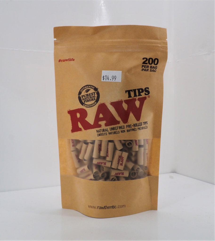 Raw pre-rolled Tips Bag